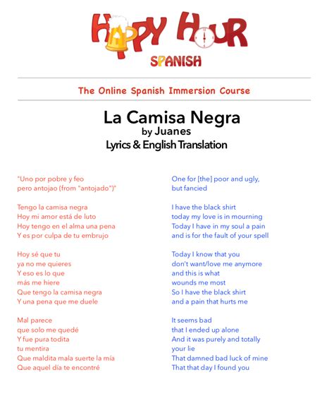 camisa negra lv|camisa negra lyrics english.